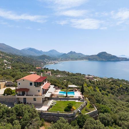 Souda Bay Loggia Villa Sellía Exteriör bild