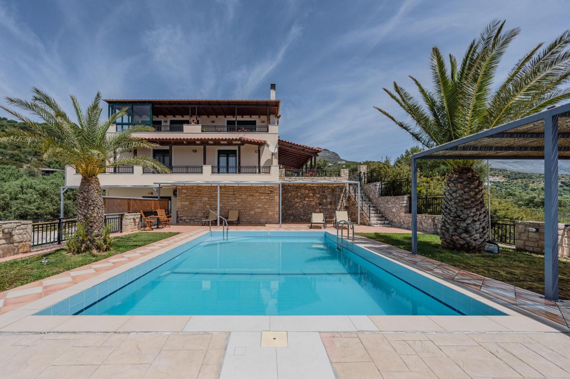 Souda Bay Loggia Villa Sellía Exteriör bild